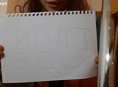 Natural tits verification video