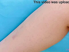 Radiant Brunette Teen Shows Flawless Body In Lesbian Massage.