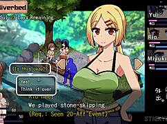 Big Tits Blonde Step-Sister Gets Pussy Destroyed in Hentai Game