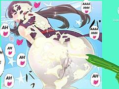 chi-chi is fucking that thick cock so hard, it's amazing