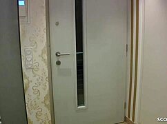 Skinny German Teen 18+ in First Lesbian Casting