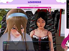 vtuber lewdneko plays harem hotel part 20