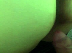 Big Booty Milf Bent Over, Fucked Doggy Style By Huge Cock, Brunette With Long Hair And Assfucking Action.