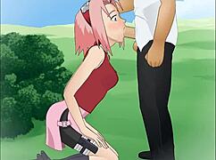 Naruto - Sakura Haruno Super Deepthroat