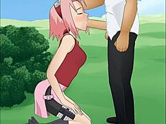 Naruto - Sakura Haruno Super Deepthroat