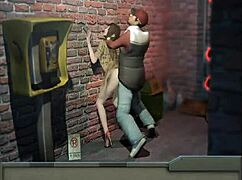 Fuck her hard against the office wall!