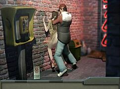 Fuck her hard against the office wall!