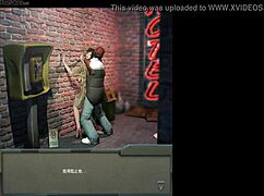 Fuck her hard against the office wall!