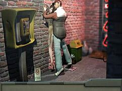 Fuck her hard against the office wall!