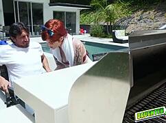 Horny Teens Spread Legs Wide for Monster Cock Licking and Doggystyle Pussy Play