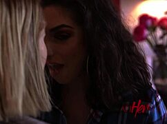 Watch These Blondes And Brunettes Scissoring And Tribbing With Piercings!