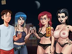 summertime saga episode 115 features small tits in game