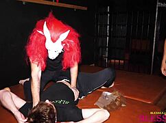 Three inmates in a heated confrontation in jail