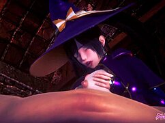 Genshin Impact Hentai 3D - Mona Gives Boobjob And Gets Fucked