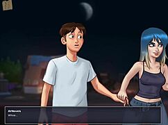 summertime saga episode 115 features small tits in game