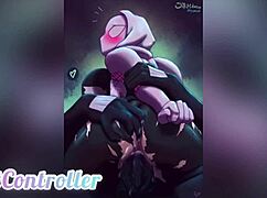 Gwen Stacy Spidergwen in a wild Spider-Man hentai mix, check it!