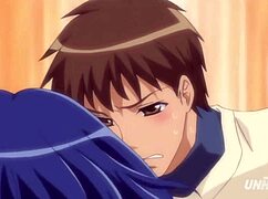 Busty Teen 18+ Japanese Girls Fight for Lucky Man's Attention - Hentai Uncensored