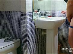 My boyfriend is masturbating my pregnant friend 😏