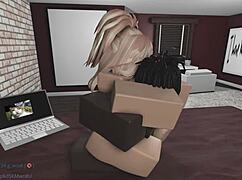 fucked this white girl hard in her bedroom doggy style pov