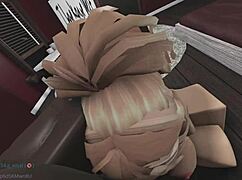 fucked this white girl hard in her bedroom doggy style pov