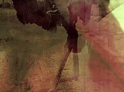 Aksi TABOO PUSSY lama dengan doggystyle luar berbulu.