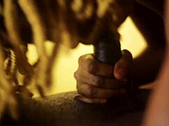 i'm watchin' this african porn queen suck big black cock and ride it hard!