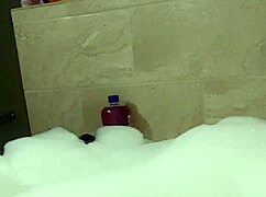 I am cyno enjoying a solo bubble bath fun session part two
