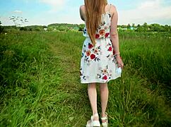 Dirty Talking Babe with Big Natural Tits and Tattoos Plays Rough in Roleplay Scene.