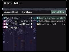 Space Zombie Cums On Latex Suit!