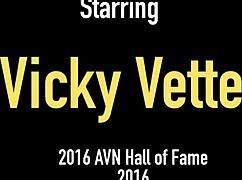 Busty Vicky Vette Enjoys Eating A Hard Dick With A New Sex Toy