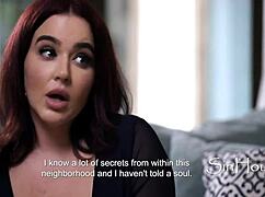 why does the bbw pull that uno reverse on her nosy neighbor?