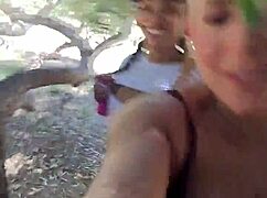 carmela clutch and cali caliente enjoy a relaxing colombian outdoor hike together