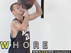 Big tits star in rough sports whore scene