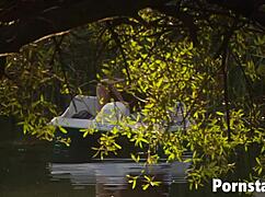 Gorgeous Horny Babe Dru Berrymore Enjoys Outdoors