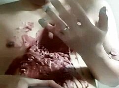 i love how she waxes my cock during foreplay