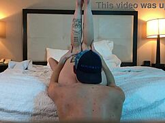 hot tatted petite teen says 'i'm eating that pussy now'