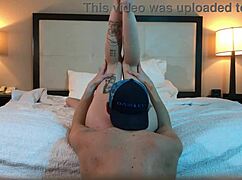 hot tatted petite teen says 'i'm eating that pussy now'