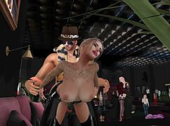 Secondlife Porn Mistress Sunnysin Clary Becomes Cumslut In Detailed Scene