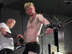 Hot Young Jock Jesse Stone Gets Totally Dominated In BDSM Dungeon