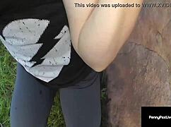 Penny Pax's Redhead Hiker Fucked Outdoors by Wild Cock