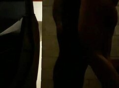 Brazilian capoeira newbie drools all over my cock in a deepthroat session.