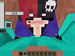 ellie, take that deep facefuck like a champ!!