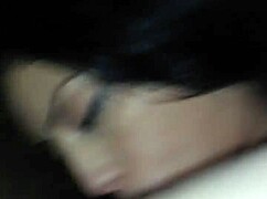 Sexy latina gets facefucked hard while high!