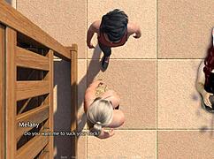 i lick her pussy in public while she's in costume