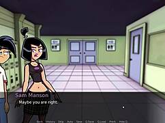 Hot goth girlfriend masturbating uncensored in amity park parody