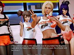 Exploring the academy in game 242