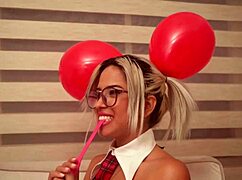 Hey, Watch Us Inflate Balloons and Rub for Wild Excitement with Kylei Ellish!