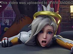 Saveass Rule34 Overwatch compilation with Brigitte, Widowmaker, Mercy, Pharah, Kiriko, Atomic Heart