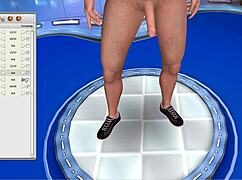 Let's play together in this 3D gay villa with anal and blowjob action!