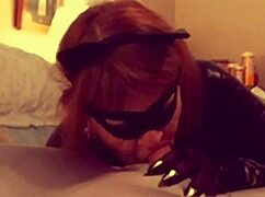 watch catgranny blow batman in cosplay?